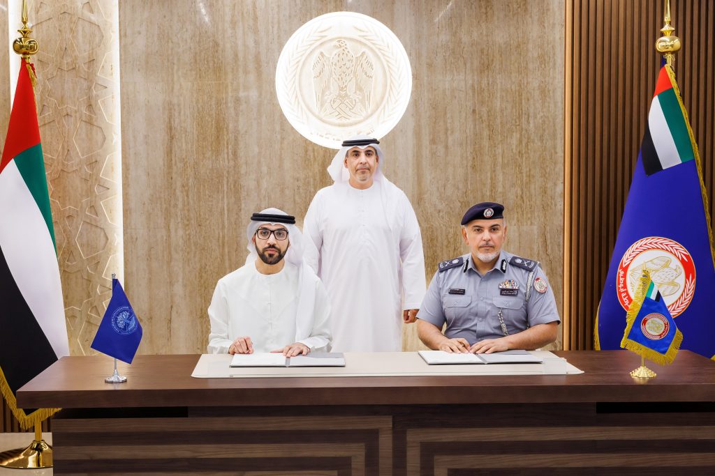 Abu Dhabi Police partners with Mohamed Bin Zayed University for Humanities to cooperate in training and professional development