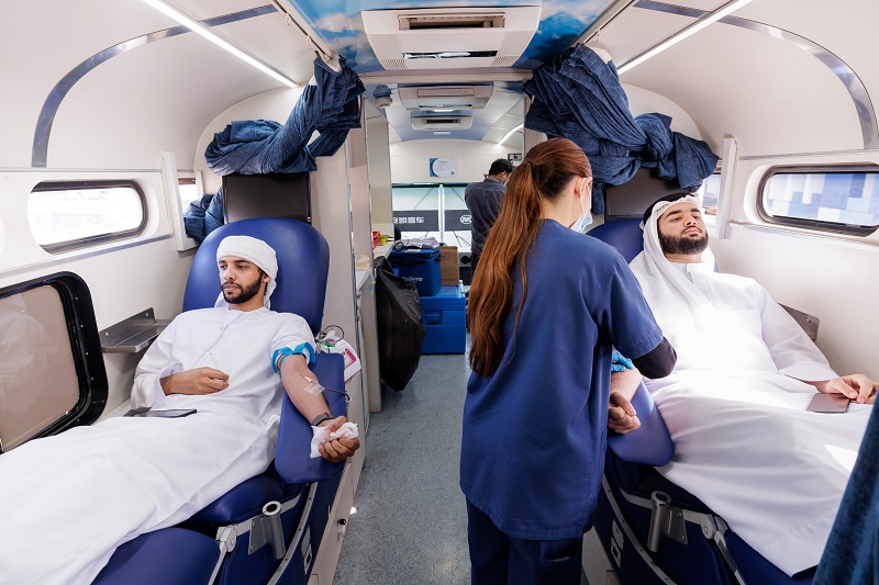 التبرع بالدم وحملة الجينوم
