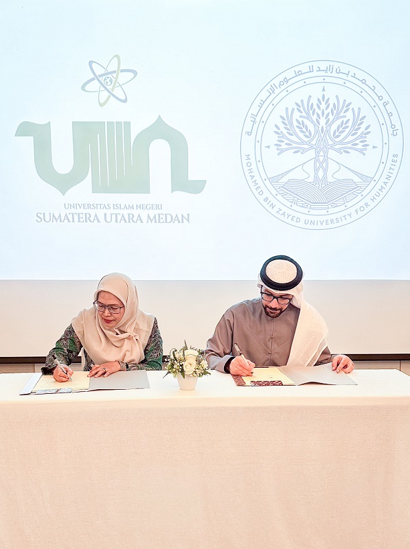 تعاون بين جامعة محمد بن زايد للعلوم الإنسانية والجامعة الإسلامية بسومطرة