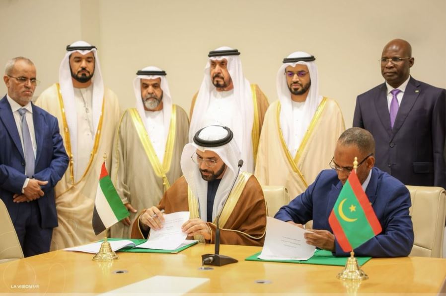 Mohamed Bin Zayed University for Humanities, University of Chinguetti sign agreement