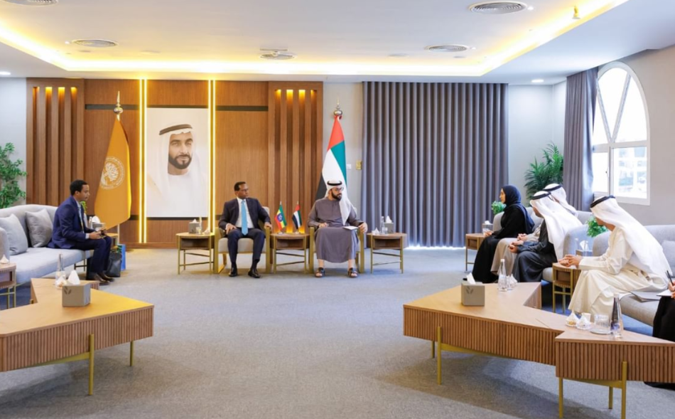 جامعة محمد بن زايد للعلوم الإنسانية تبحث تعزيز التعاون مع المؤسسات الأكاديمية الإثيوبية